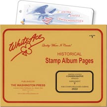 White Ace Stamp Albums and Supplements